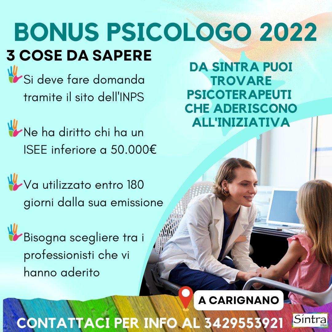 bonus psicologi